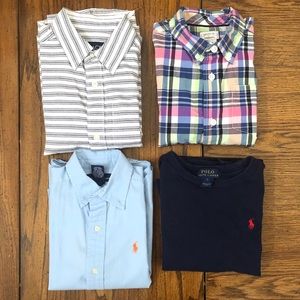 Bundle of shirts size  5-6